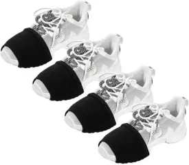 2 Pairs Socks for Dance Over Sneaker, Dance Shoe Socks on Smooth Floors, Dancing Sliders Turning Socks Shoe Covers