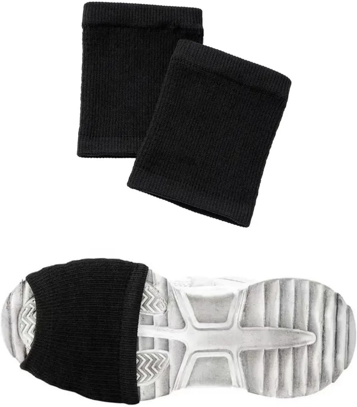 2 Pairs Socks for Dance Over Sneaker, Dance Shoe Socks on Smooth Floors, Dancing Sliders Turning Socks Shoe Covers