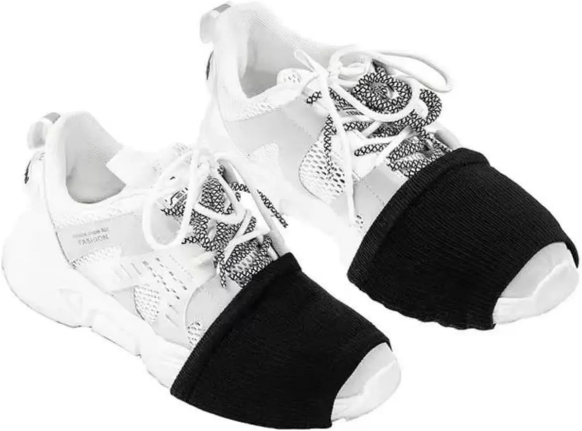 2 Pairs Socks for Dance Over Sneaker, Dance Shoe Socks on Smooth Floors, Dancing Sliders Turning Socks Shoe Covers
