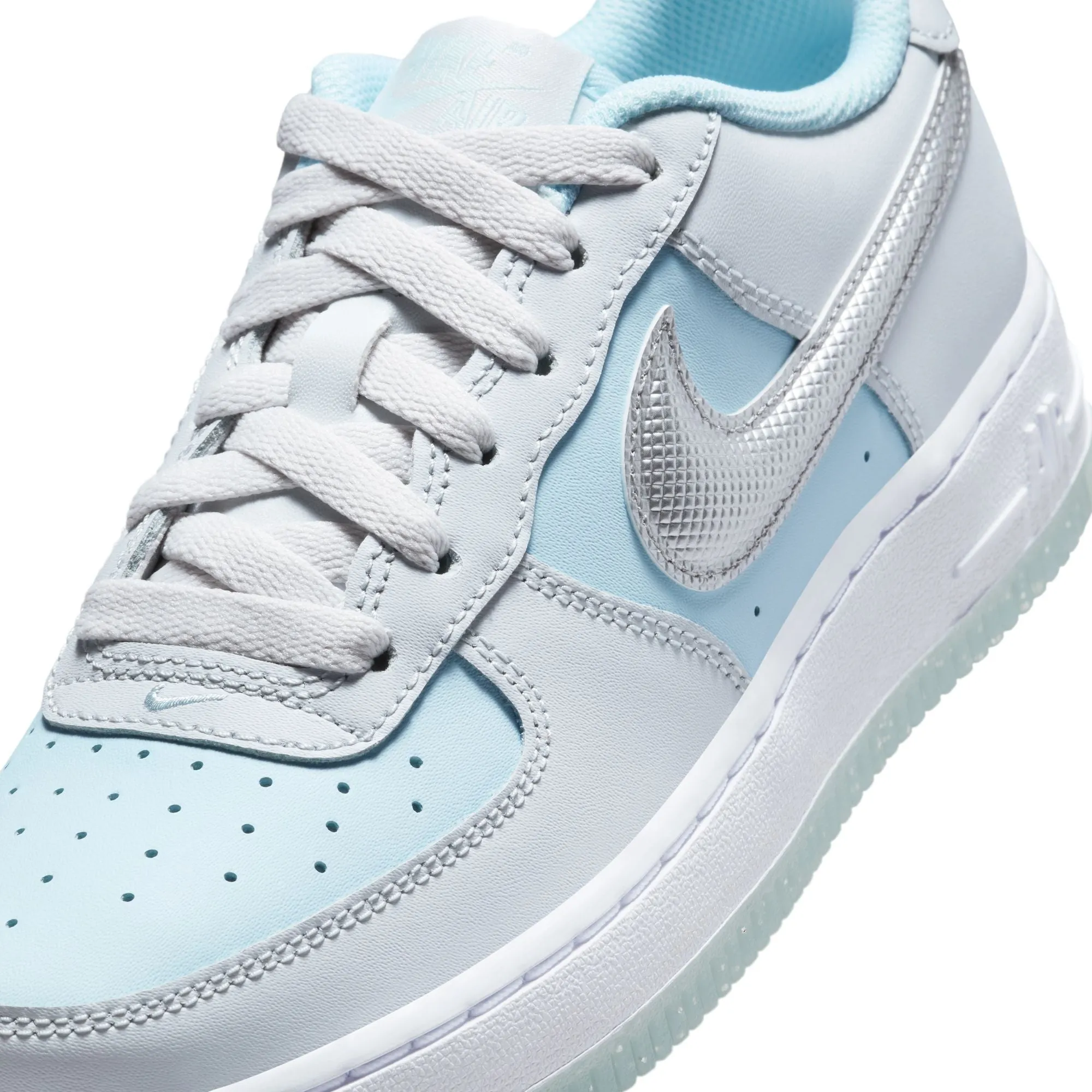 Big Kid's Nike Air Force 1 - "Pure Platinum"
