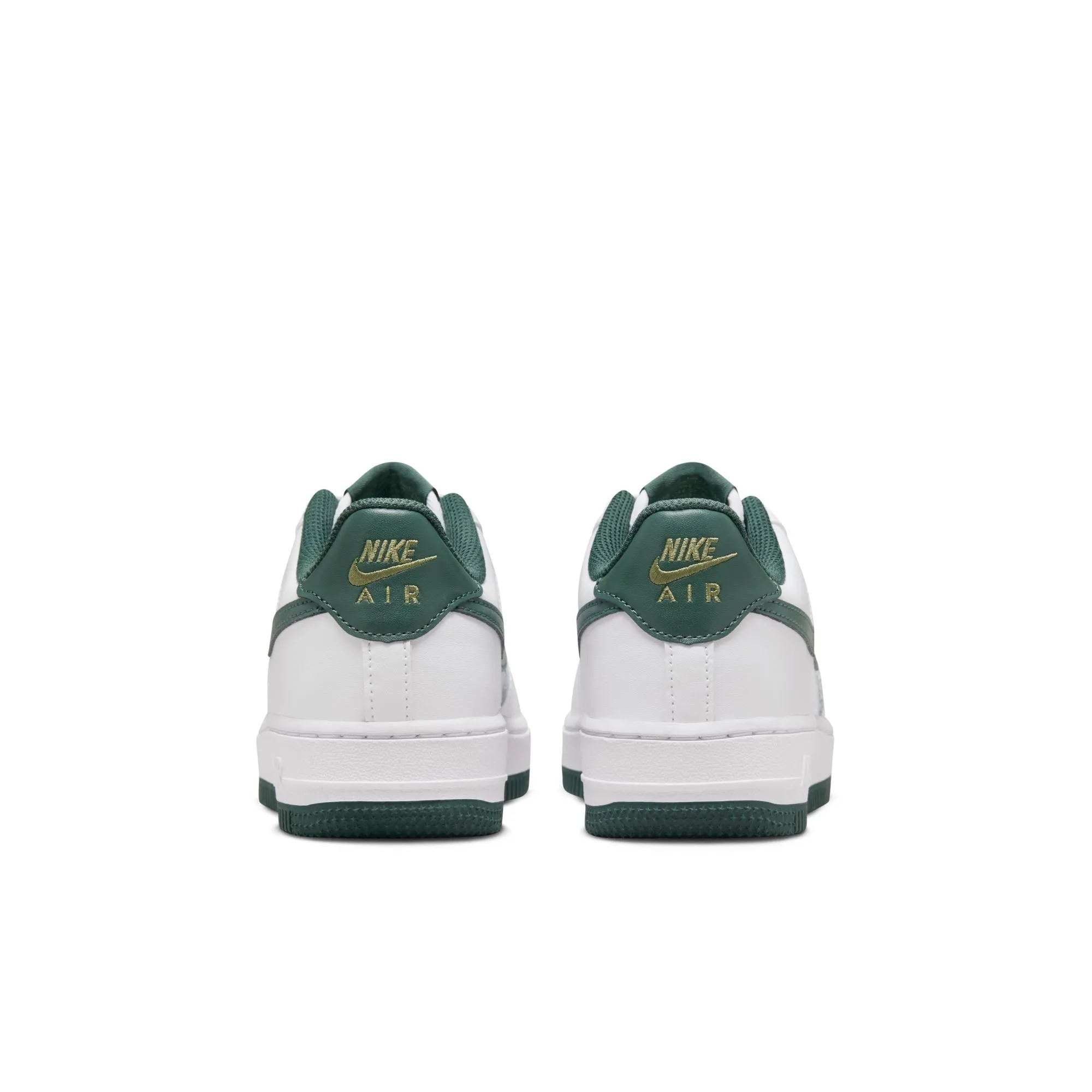 Big Kid's Nike Air Force 1 - "White Vintage Green"