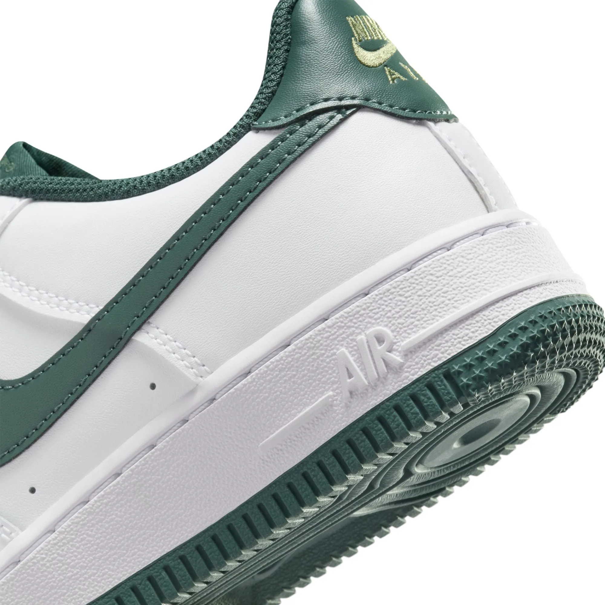 Big Kid's Nike Air Force 1 - "White Vintage Green"