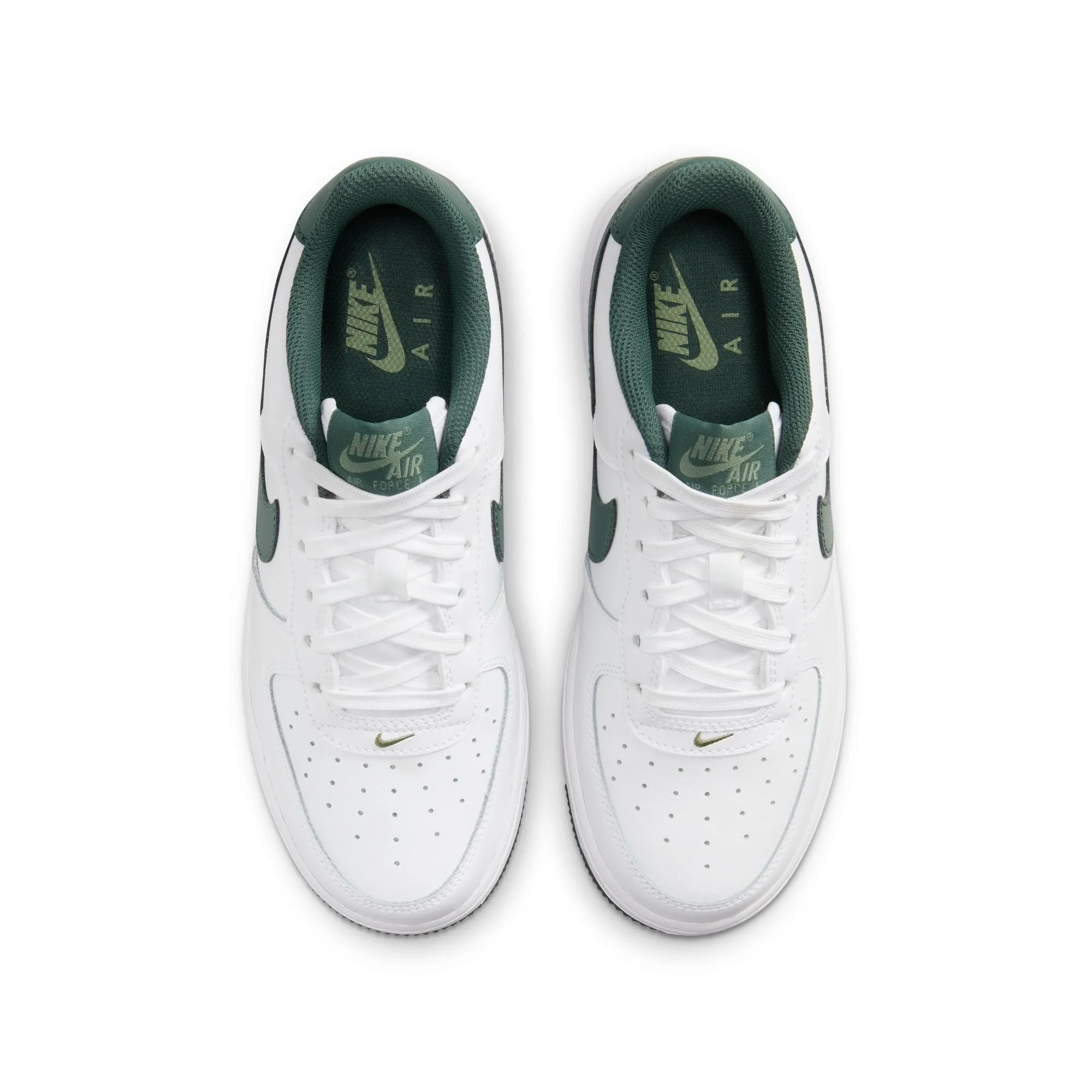 Big Kid's Nike Air Force 1 - "White Vintage Green"
