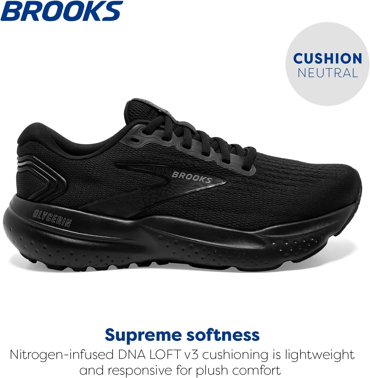 Brooks Mens Glycerin 21 Neutral Running Shoe