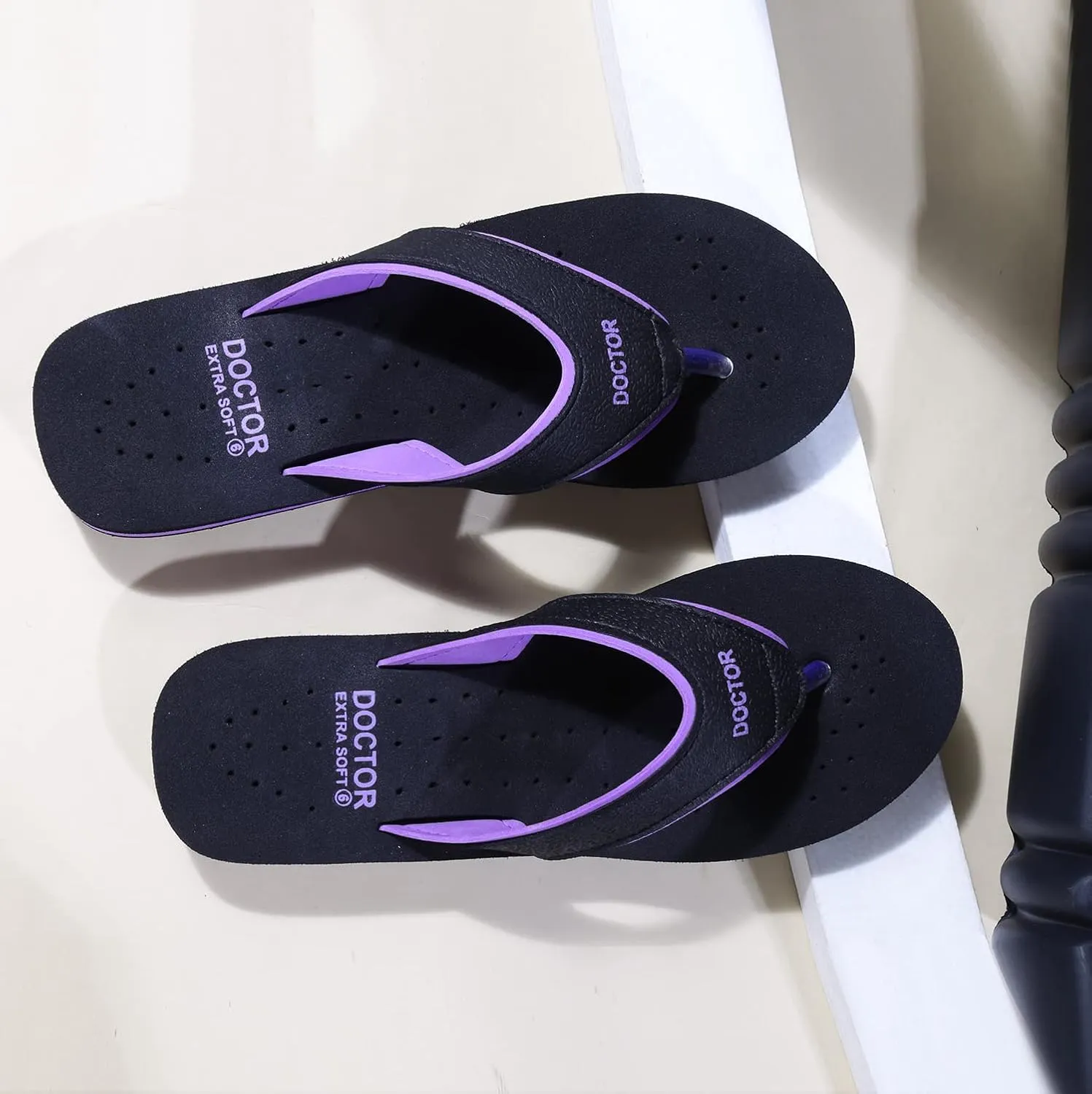 Care Diabetic Orthopedic Pregnancy Flat Super Comfort Dr Flipflops and House Slippers For Women's and Girl's D-18