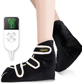 Electric Feet Warmer for Women Men, Pain Relief Heated Arthritis Pads for Feet, Heating Pads with 30-90min Timer, 86-158 Adjustable Temperature Shut Off (Feet)
