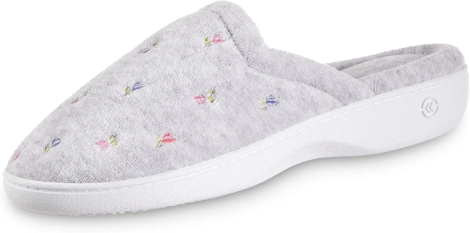 isotoner Women's Embroidered Clog