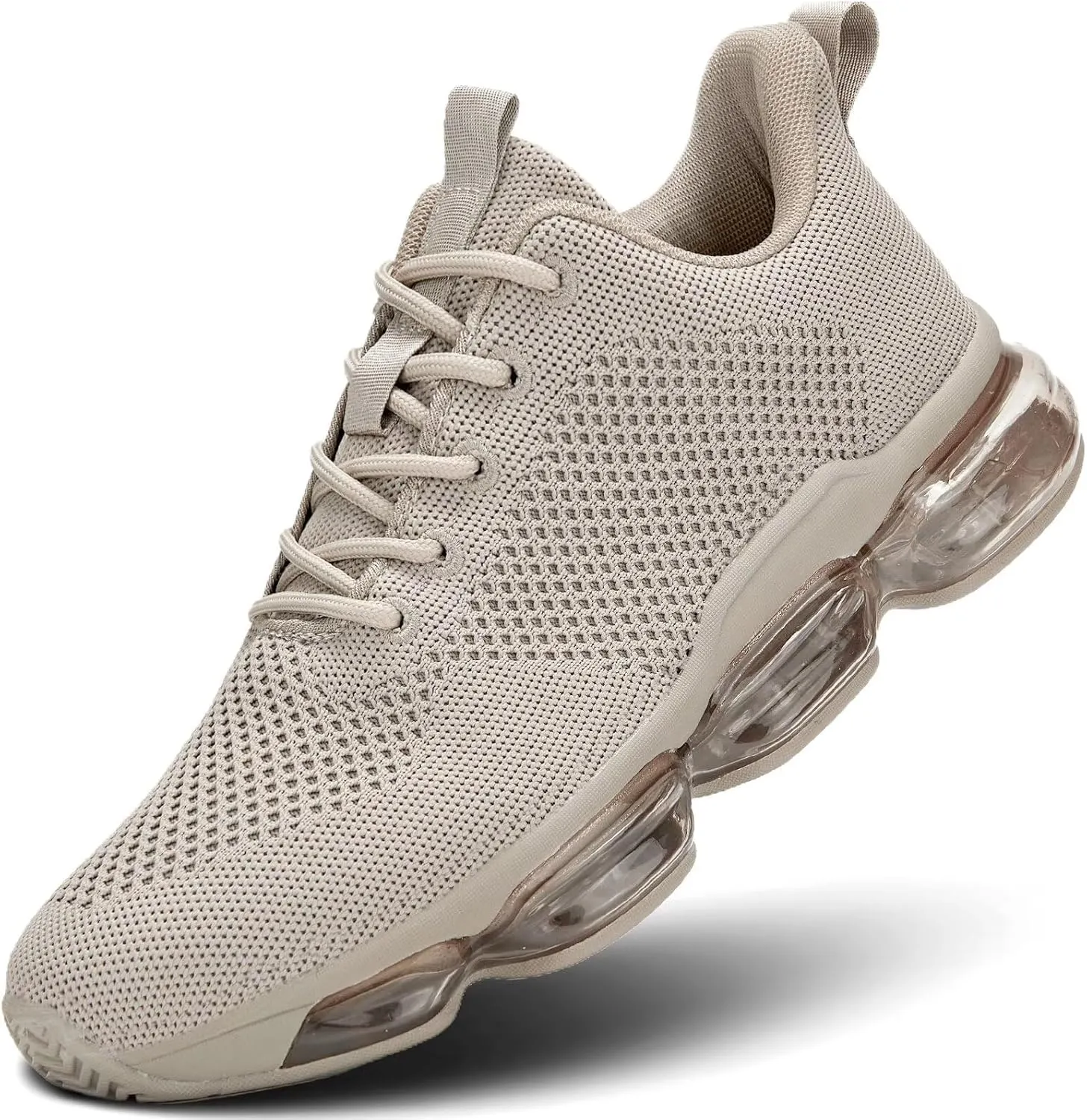 Men's Air Cushion Running Shoes Breathable Tennis Fashion Sneakers Non Slip Workout Casual Sport Gym Training Soft Sole Walking Shoes