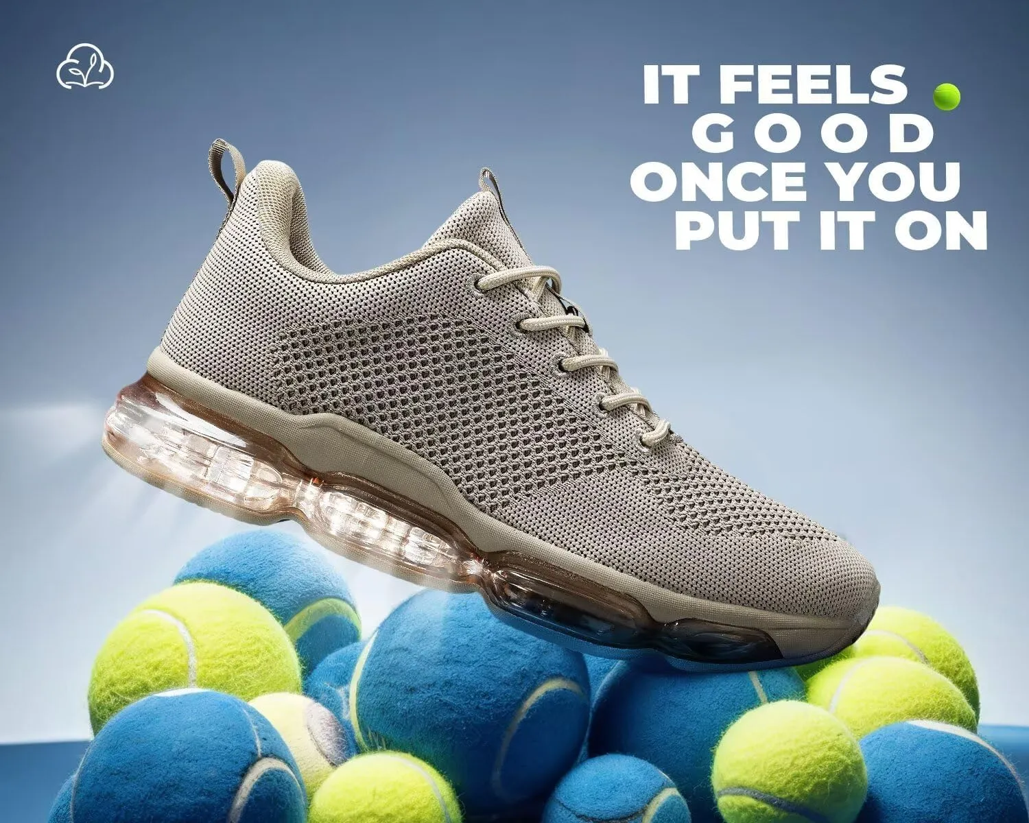 Men's Air Cushion Running Shoes Breathable Tennis Fashion Sneakers Non Slip Workout Casual Sport Gym Training Soft Sole Walking Shoes