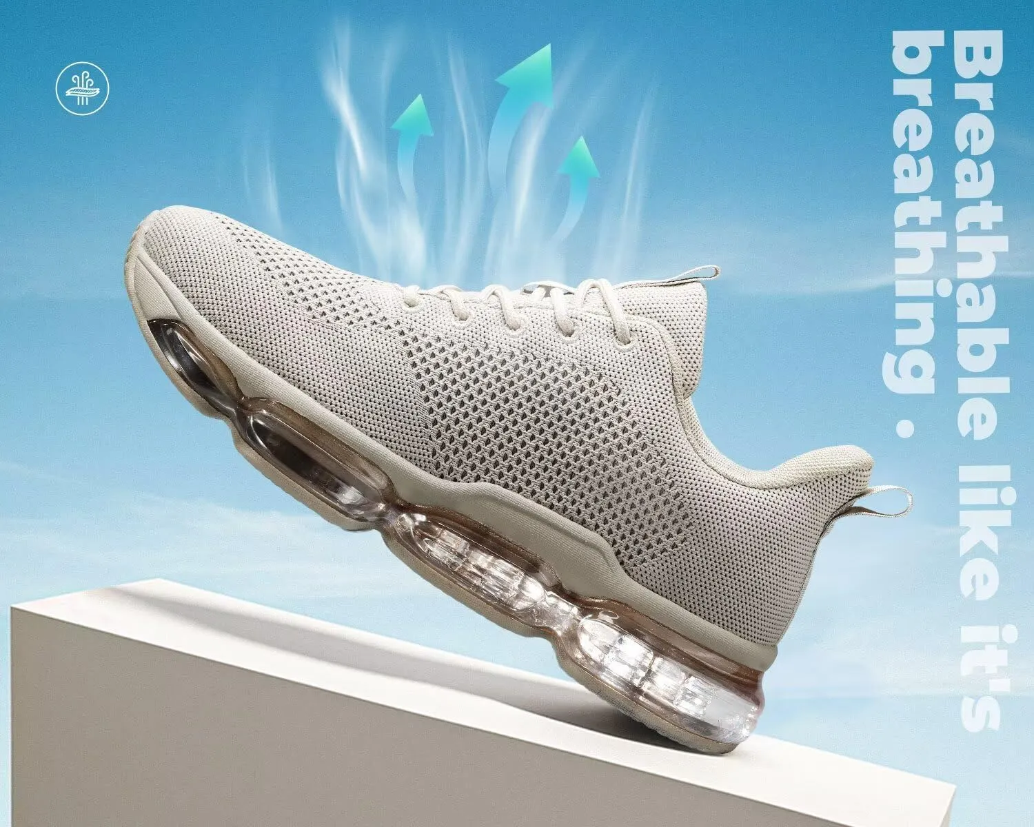 Men's Air Cushion Running Shoes Breathable Tennis Fashion Sneakers Non Slip Workout Casual Sport Gym Training Soft Sole Walking Shoes