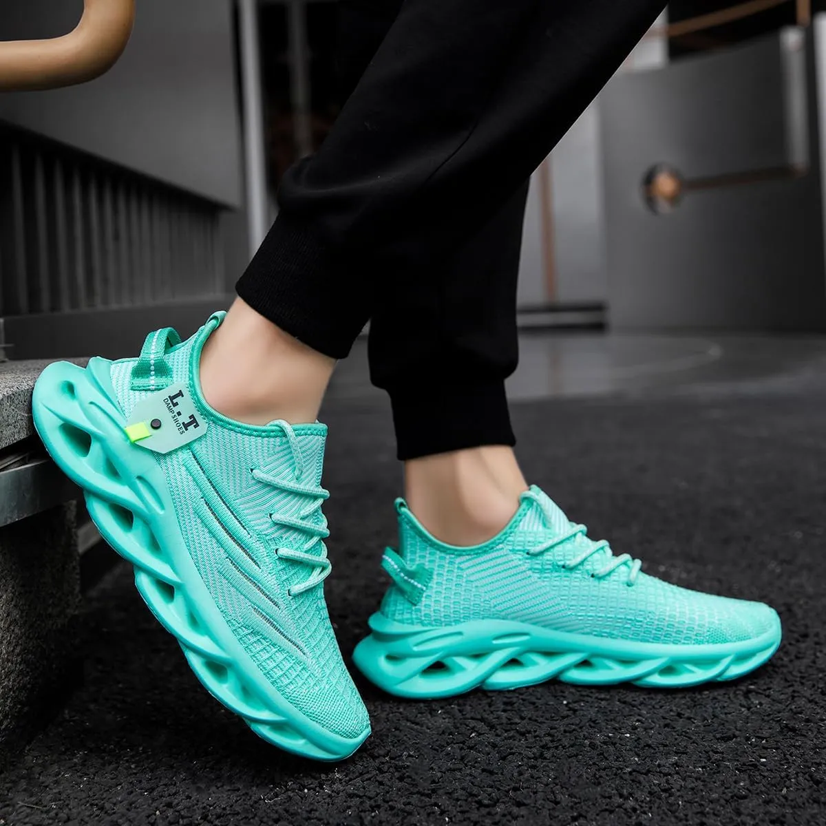 Mens Running Walking Tennis Road Shoes Sports Athletic Casual Fashion Gym Hiking Shoes for Men Sneakers Work Breathable Comfortable Lightweight
