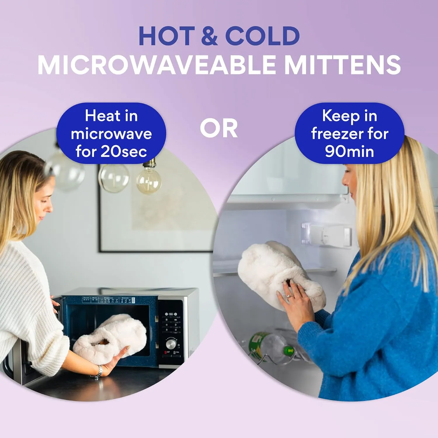 Microwavable Slippers - Heated Booties for Women and Men | Microwave Heated Foot Warmers