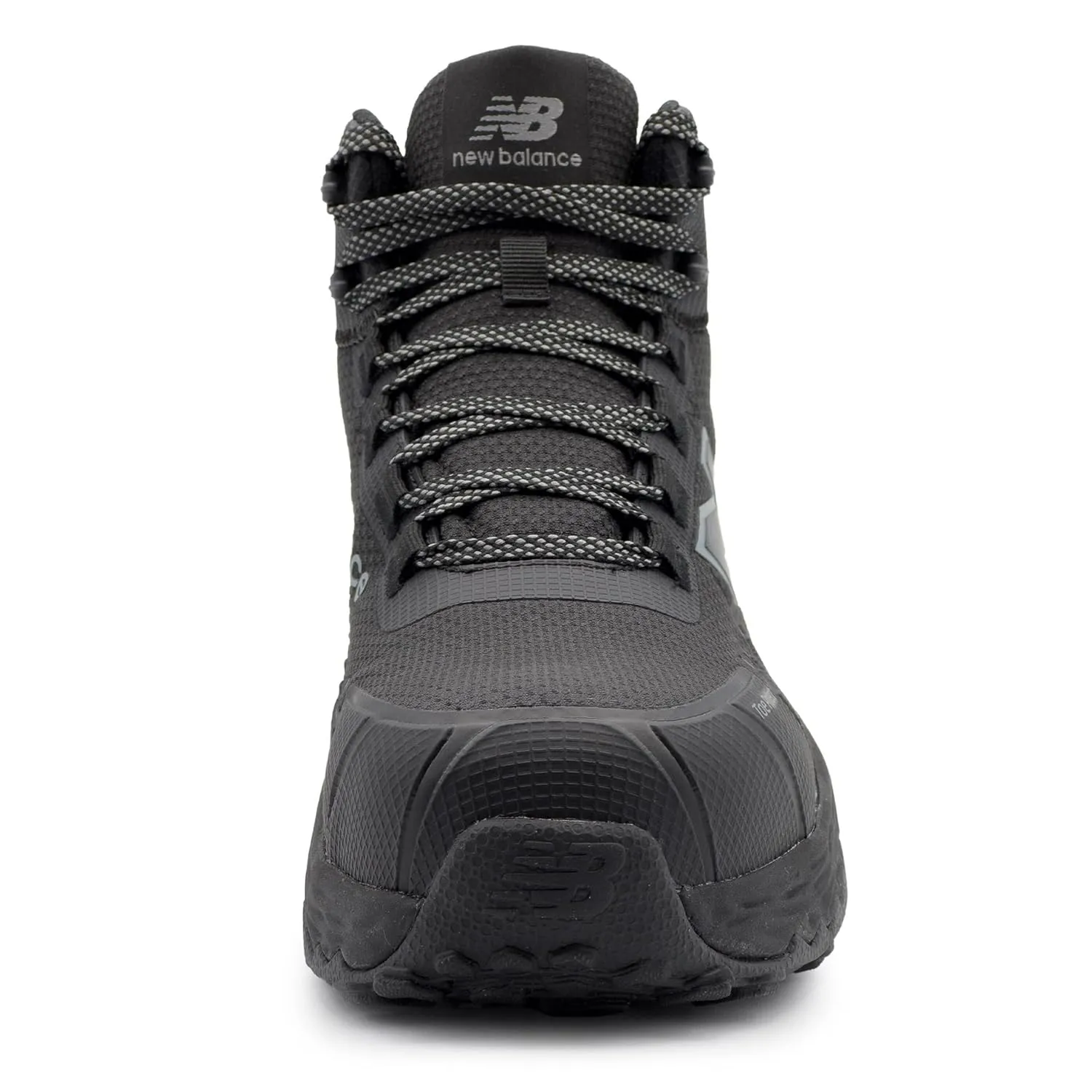 New Balance Fresh Foam Cremorne Composite Toe Safety Shoes for Men - Non Slip, Electrical Hazard - Black/Grey, Mid
