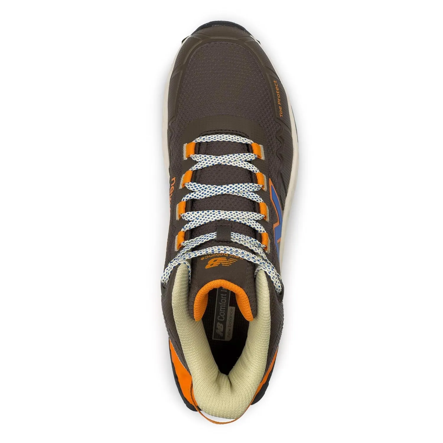 New Balance Fresh Foam Cremorne Composite Toe Safety Shoes for Men - Non Slip, Electrical Hazard - Brown, Mid