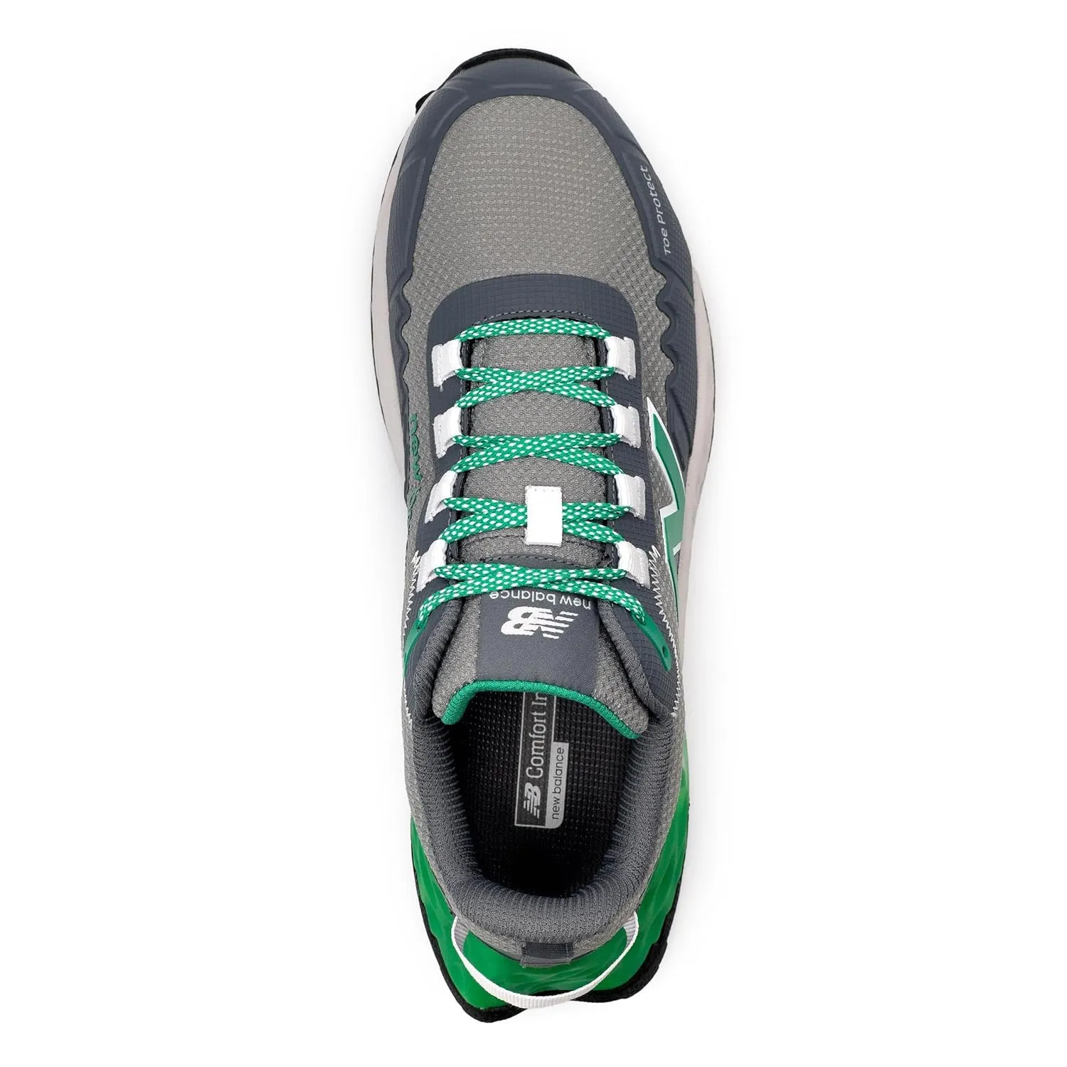 New Balance Fresh Foam Cremorne Composite Toe Safety Shoes for Men - Non Slip, Electrical Hazard - Green, Low Rise