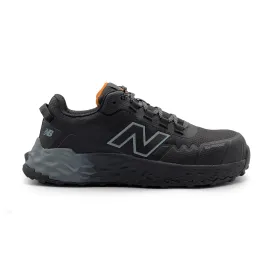 New Balance Fresh Foam Cremorne Composite Toe Safety Shoes for Women - Non Slip, Electrical Hazard - Black, Low Rise