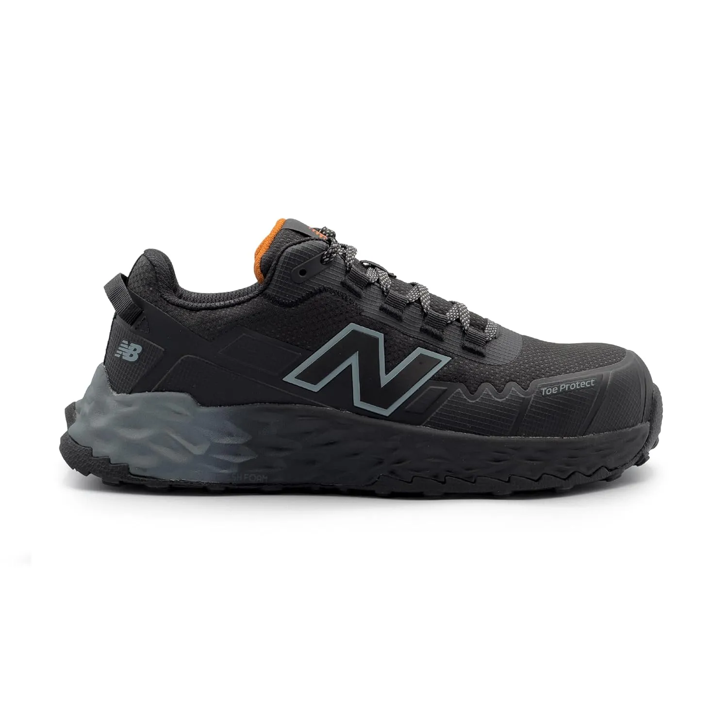 New Balance Fresh Foam Cremorne Composite Toe Safety Shoes for Women - Non Slip, Electrical Hazard - Black, Low Rise