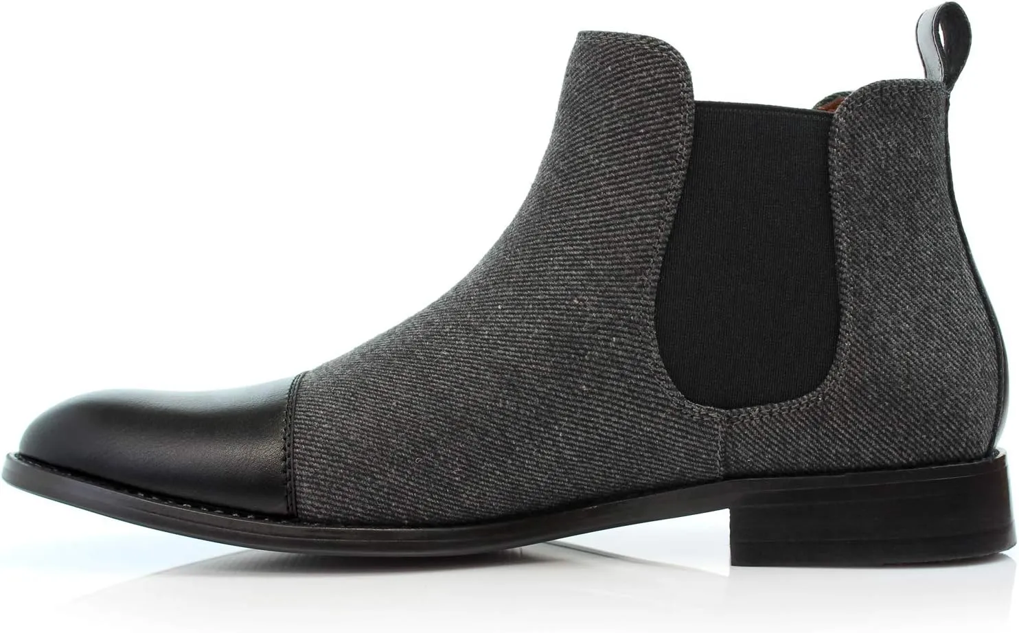 Polar Fox Barrett MPX806058 Memory Foam Classic Vegan Leather Chelsea Business Casual Chukka Boots