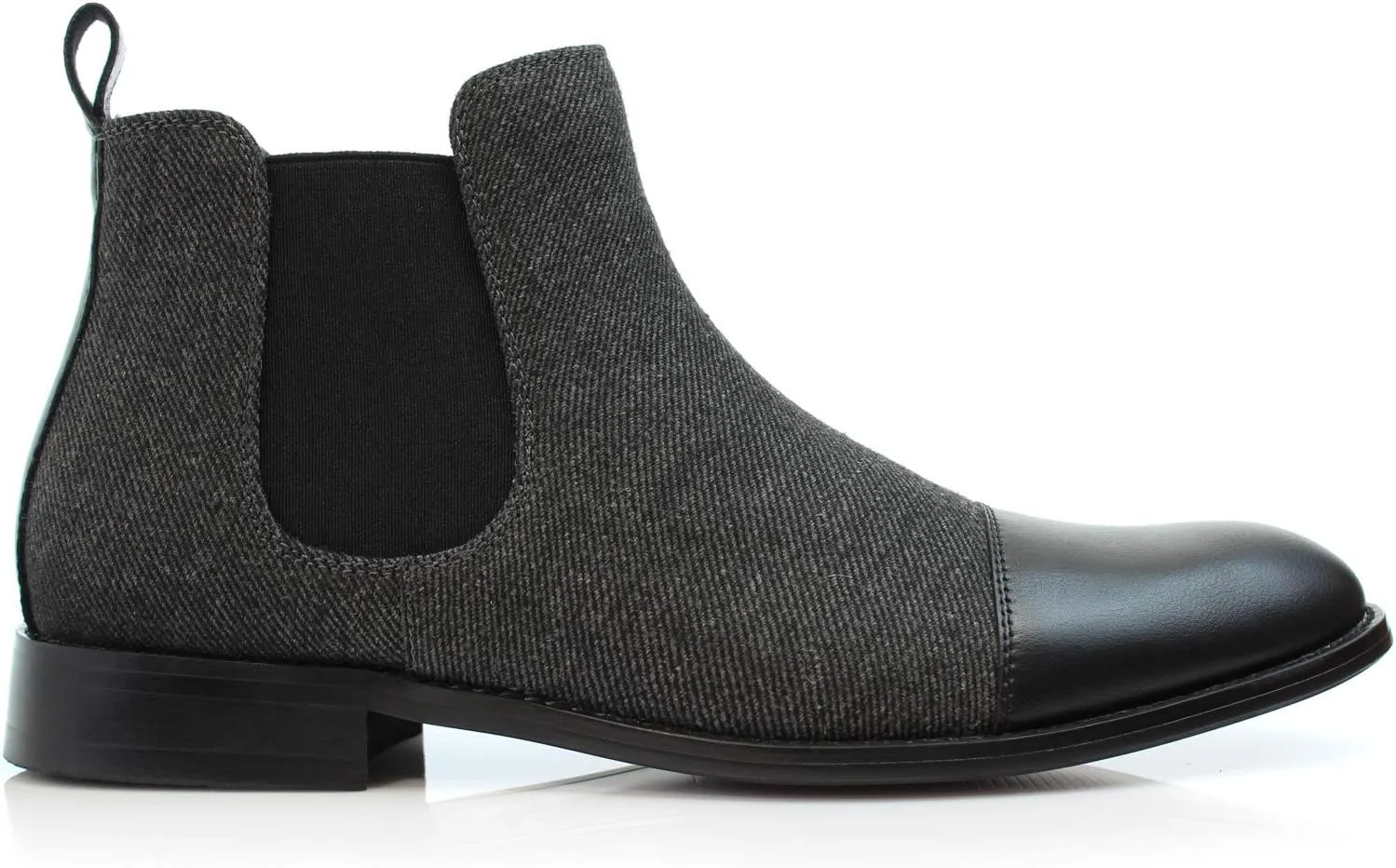 Polar Fox Barrett MPX806058 Memory Foam Classic Vegan Leather Chelsea Business Casual Chukka Boots