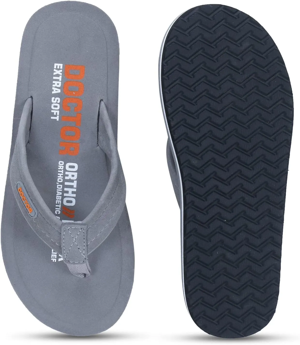 Slipper for Men's || Diabetic & Comfortable || Skid Resistant || Lightweight || Comfortable Footbed || Memory Foam Bounce Back Technology || Flip-Flop & Slippers D-32