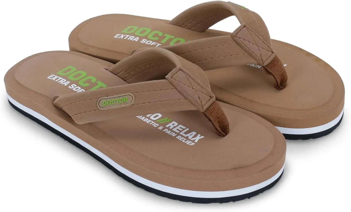 Slipper for Men's || Diabetic & Comfortable || Skid Resistant || Lightweight || Comfortable Footbed || Memory Foam Bounce Back Technology || Flip-Flop & Slippers D-32