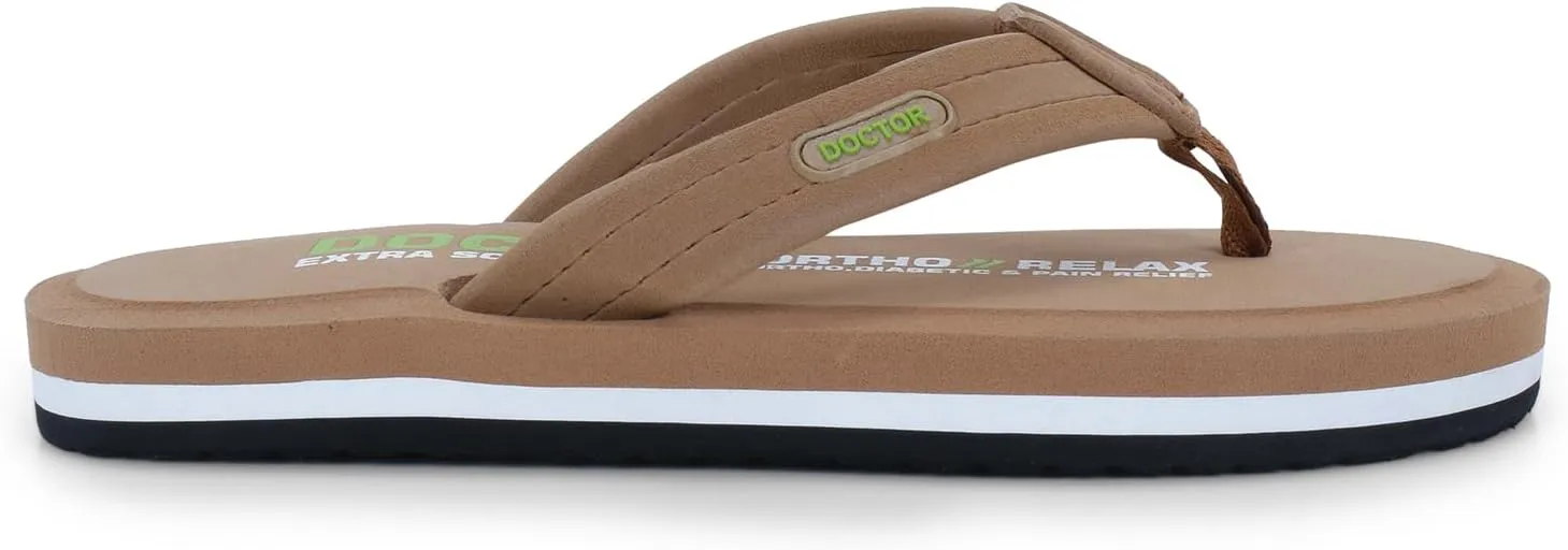 Slipper for Men's || Diabetic & Comfortable || Skid Resistant || Lightweight || Comfortable Footbed || Memory Foam Bounce Back Technology || Flip-Flop & Slippers D-32