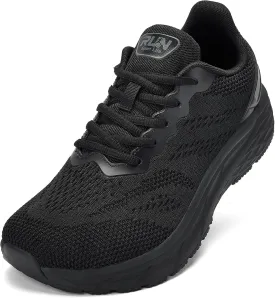 Slow Man Wide Toe Box Shoes for Men - Cushioned Road Running Shoe Non Slip Mens Walking Sneakers for Wide Feet Comfortable Athletic Gym Workout Sneaker