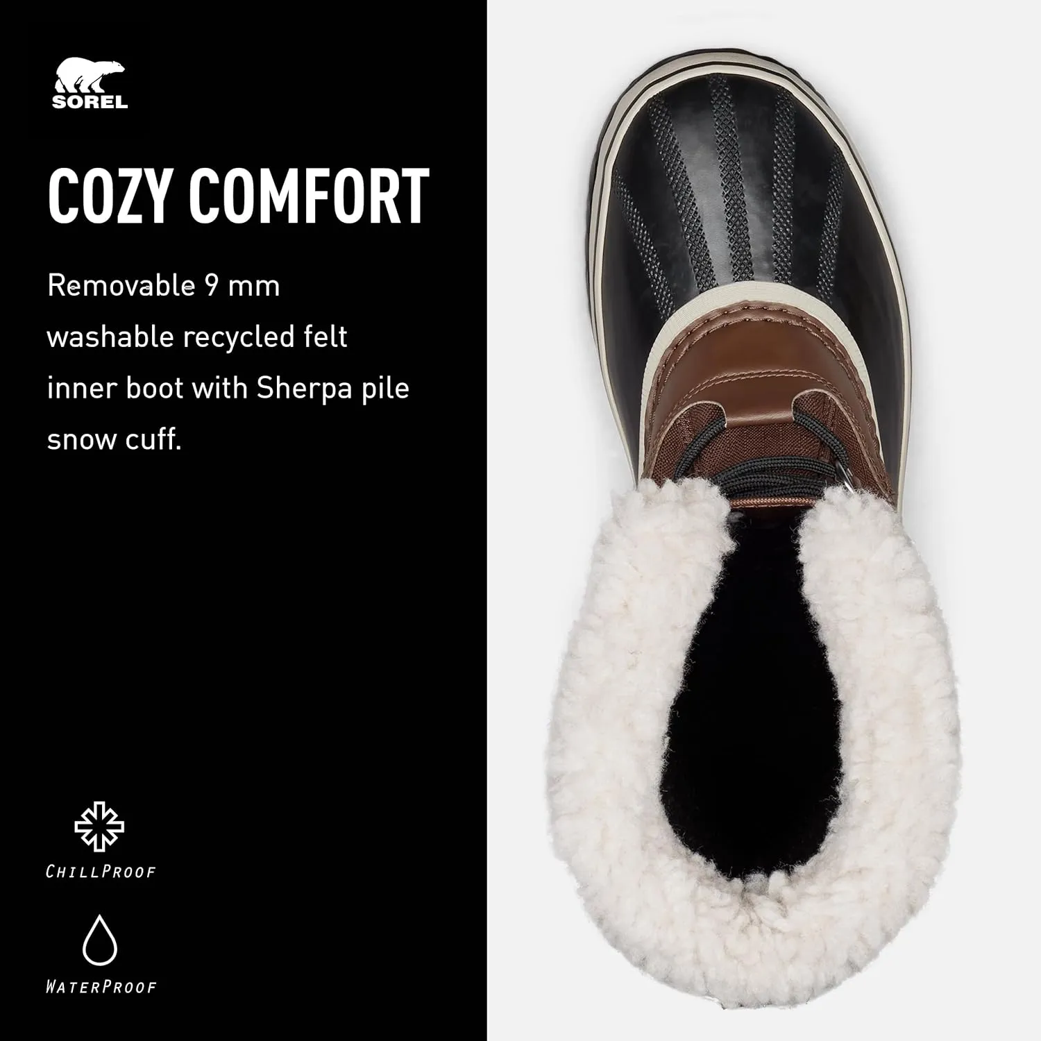 SOREL - Men's 1964 Pac Nylon Snow Boot for Winter