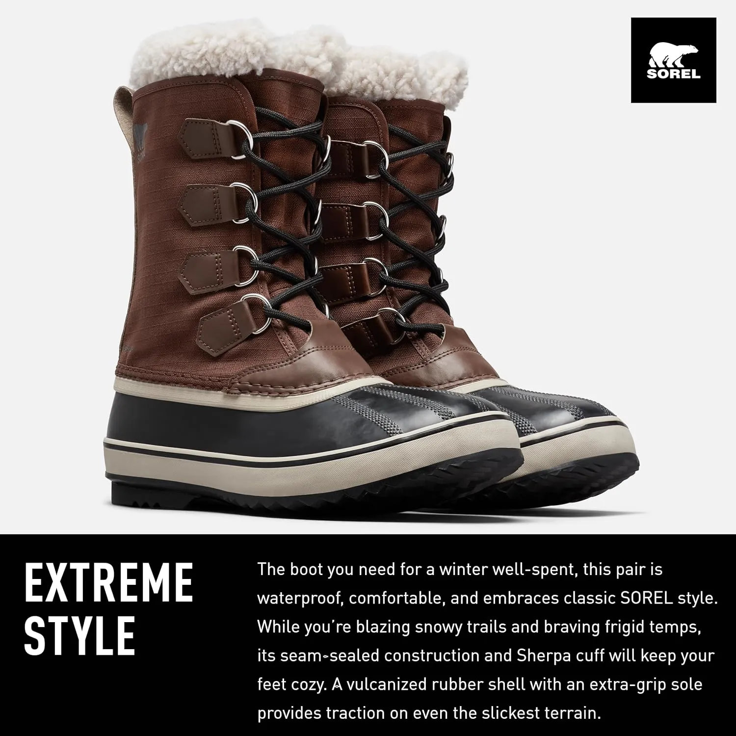 SOREL - Men's 1964 Pac Nylon Snow Boot for Winter