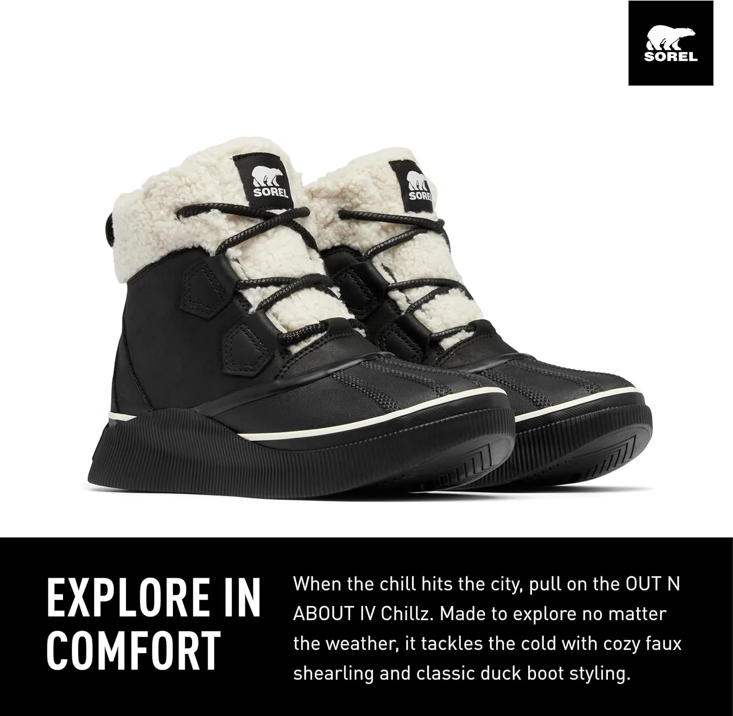 SOREL Women's Out N About lV Chillz Waterproof Boot