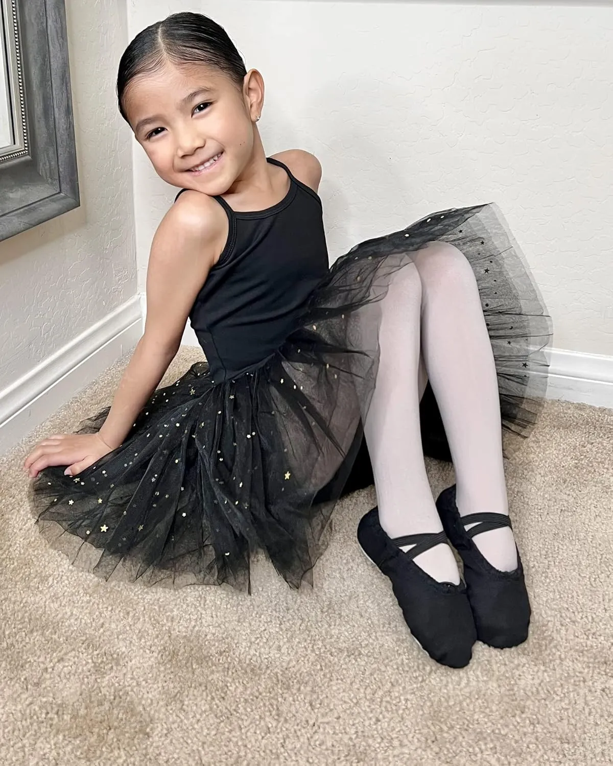 Stelle Canvas Ballet Shoes for Girls Dance Ballet Slippers ShoesToddler/Little/Big Kid/Women