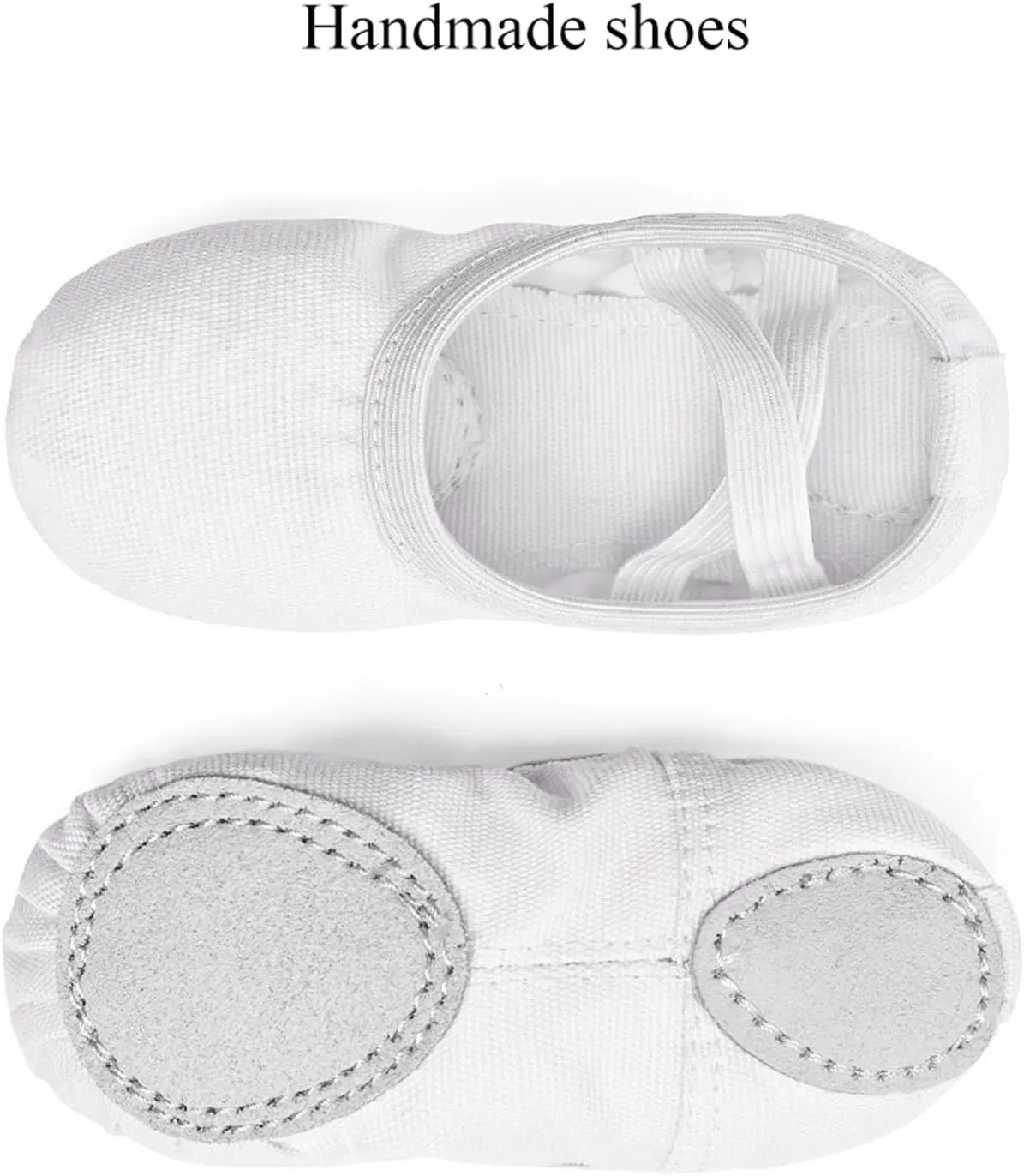 Stelle Canvas Ballet Shoes Toddler Girls Ballet Slippers No-Tie Boys Dance Shoes