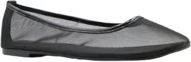 Tulle Mesh Ballet Flats Elegant Round Toe Work Dress Shoes Chic Comfortable Stylish Footwear for Everyday Use