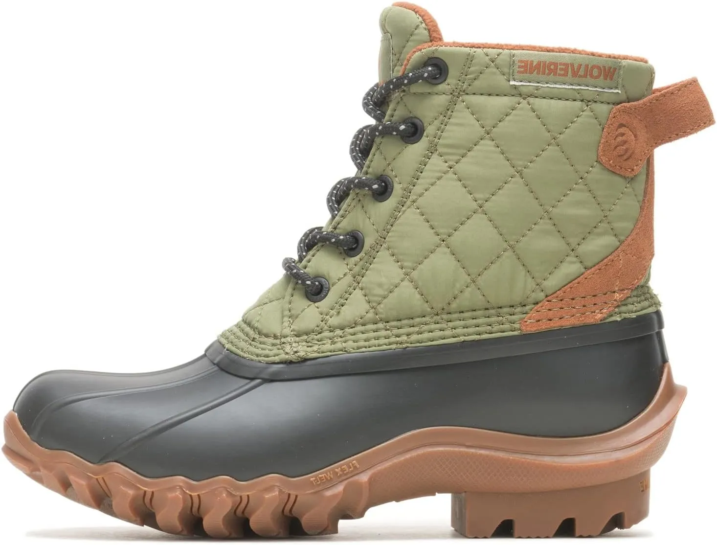 Wolverine Women's Torrent Nylon Waterproof Duck Boot