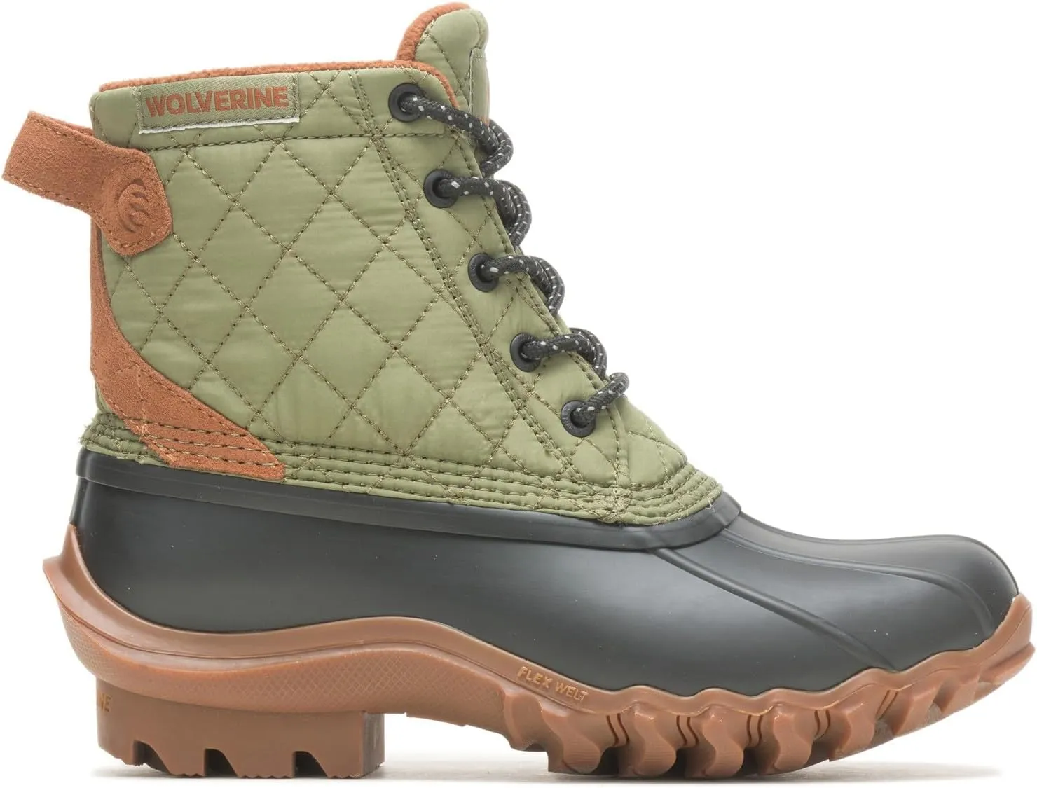 Wolverine Women's Torrent Nylon Waterproof Duck Boot