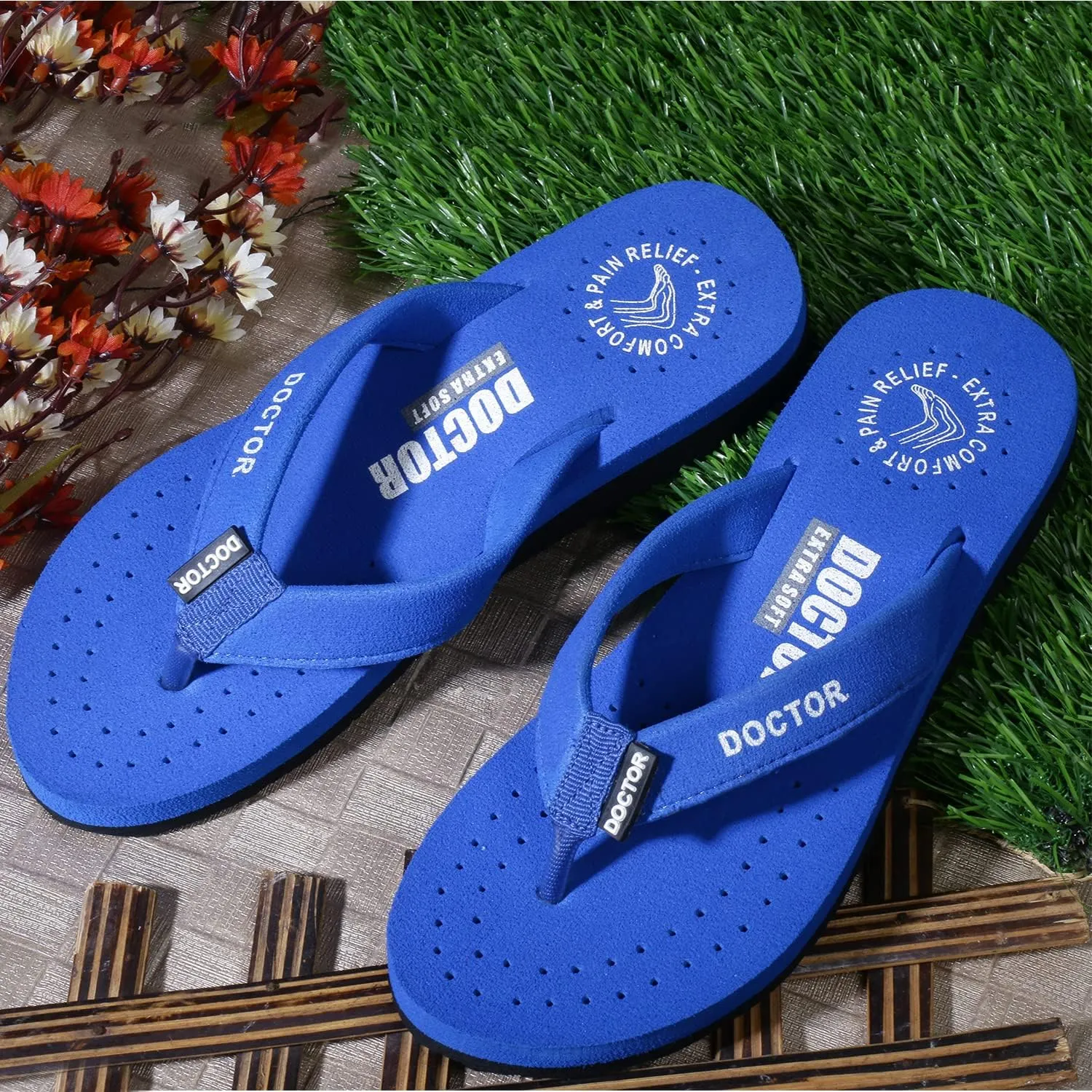 Women's Care Orthopaedic Diabetic Comfortable MCR Flip-Flop Slippers D-16