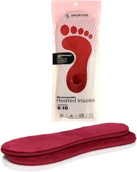 Womens Microwaveable Odorless Heated Slipper Inserts Comfortable Feet Warmers! | The Ultimate Home Care Comfort! (Women 9.5/10)