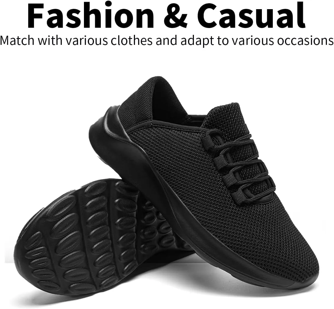 Women's Slip On Walking Shoes Lightweight Breathable Comfortable Tennis Sneakers for Workout Gym Cross Training Casual Platform Fashion Sneaker