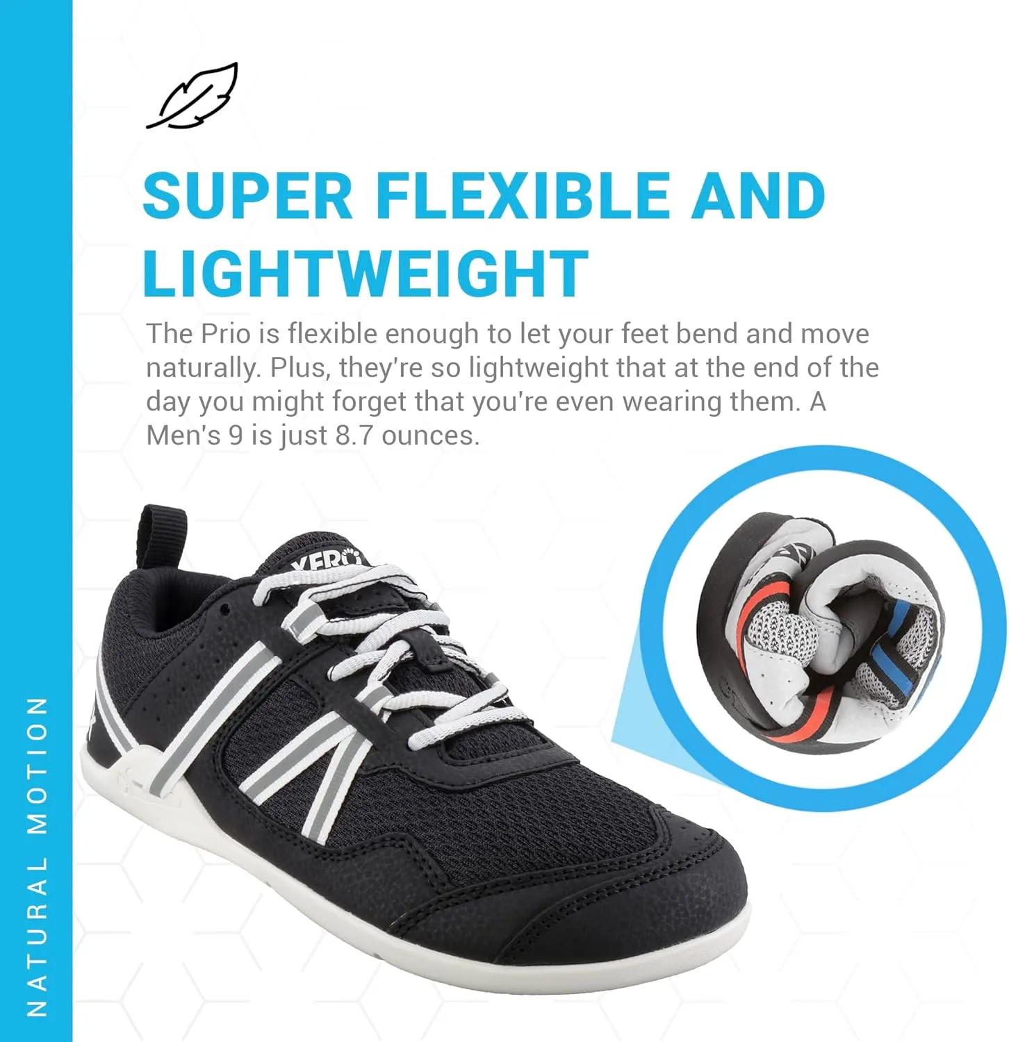 Xero Shoes Men??s Prio Barefoot Athletic Sneaker