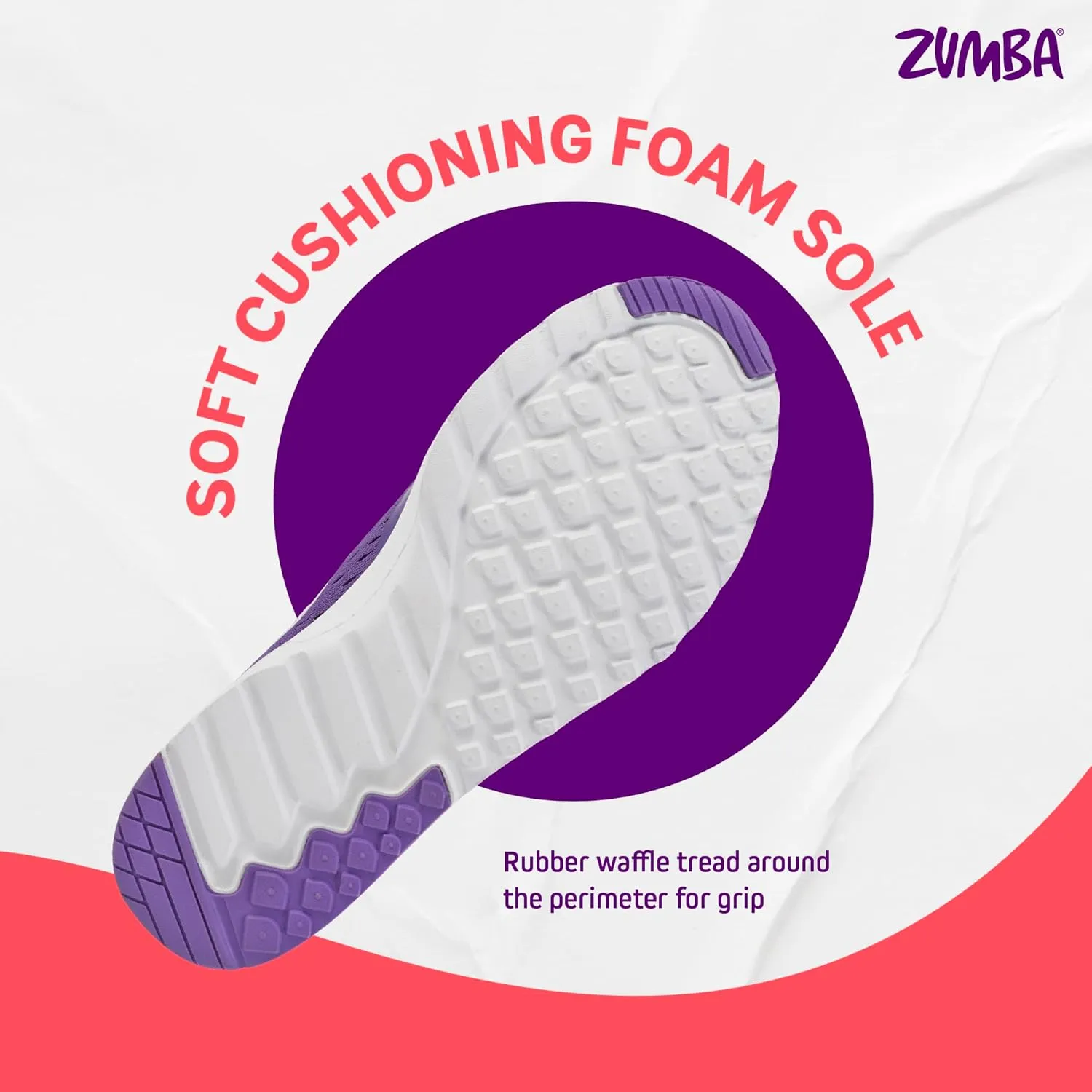 ZUMBA Air Funk Womens Dance Shoes, Mid-Top Fitness Sneakers